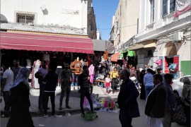 جانب من أحد الأسواق السوداء بالعاصمة تونس/سوق بومنديل/العاصمة تونس/نوفمبر/تشرين الثاني 2017