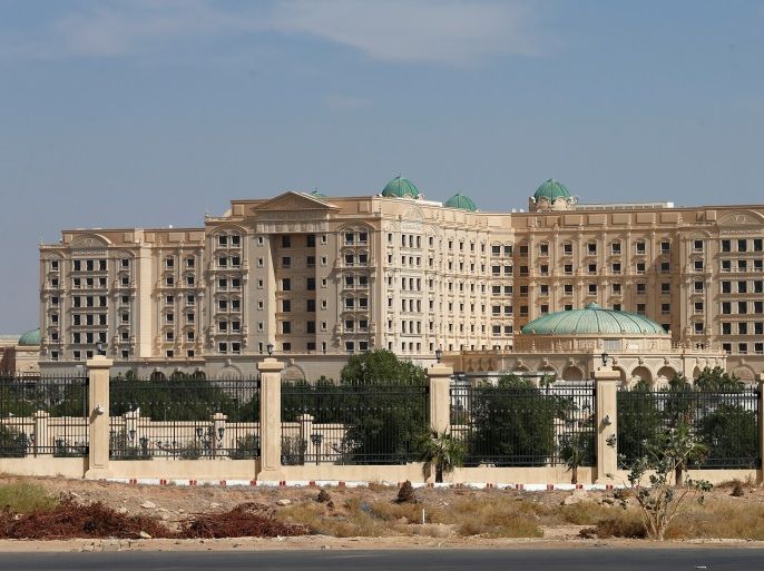 A view shows the Ritz-Carlton hotel in the diplomatic quarter of Riyadh, Saudi Arabia, November 5, 2017. REUTERS/Faisal Al Nasser