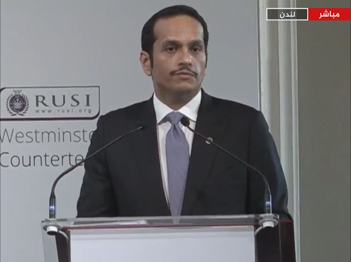 وزير الخارجية القطري: قطر تريد استئصال الإرهاب من جذوره والدوحة تقوم بخطوات جدية لتحقيق ذلك