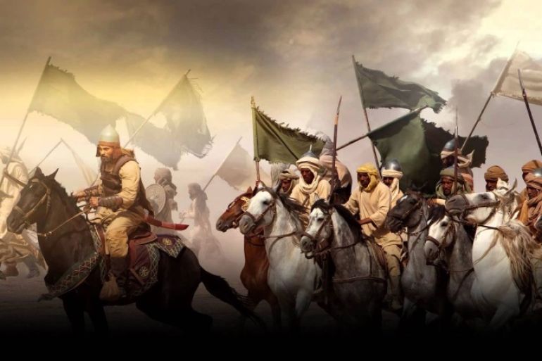 مدونات - جيش تاريخ حرب إسلام دولة أمة إسلامية قائد