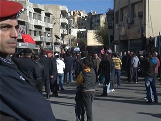 مظاهرات في عمان