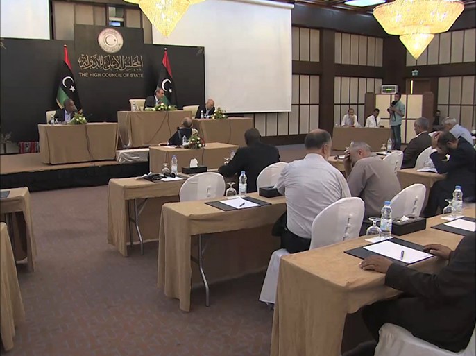 جلسة للمجلس الأعلى للدولة في العاصمة الليبية طرابلس
