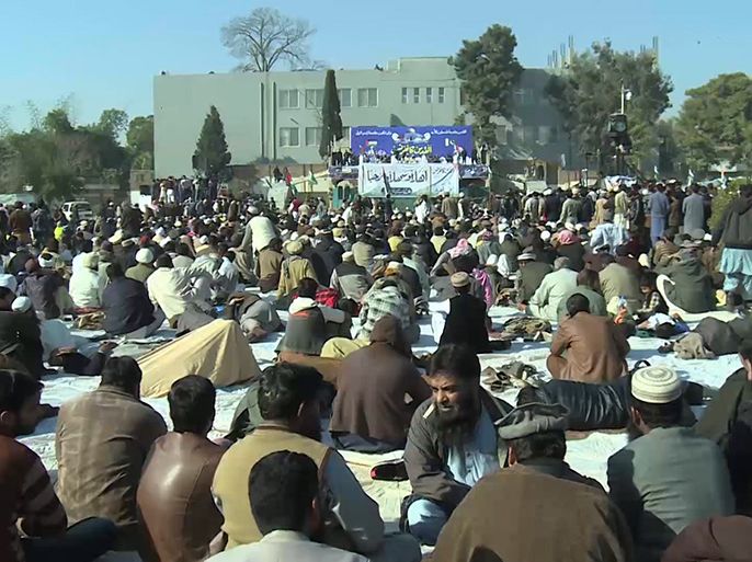 عشرات الآلاف يتظاهرون براولبندي الباكستانية نصرة للقدس