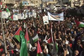 مسيرات بالأردن نصرة للقدس ورفضا لقرار ترمب
