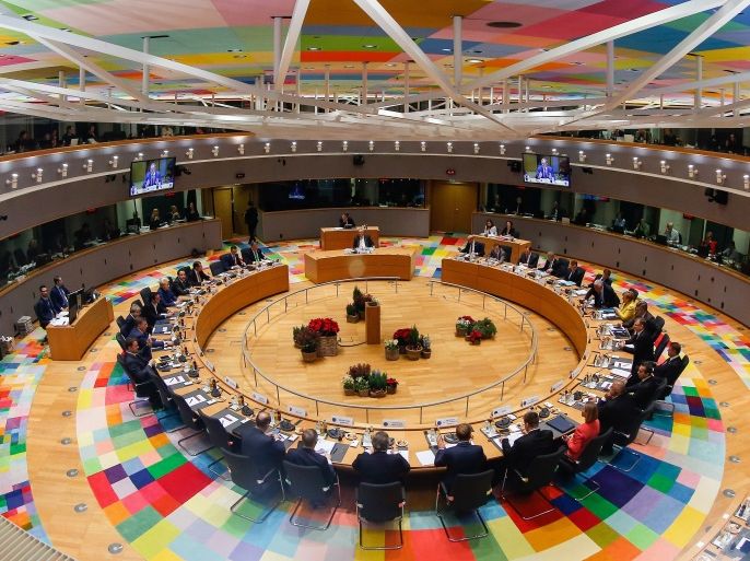 European Union leaders attend a summit in Brussels, Belgium, December 14, 2017. REUTERS/Julien Warnand/Pool