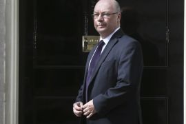 Alistair Burt arrives at 10 Downing Street as Britain's re-elected Prime Minister David Cameron names his new cabinet, in central London, Britain May 11, 2015. REUTERS/Neil Hall