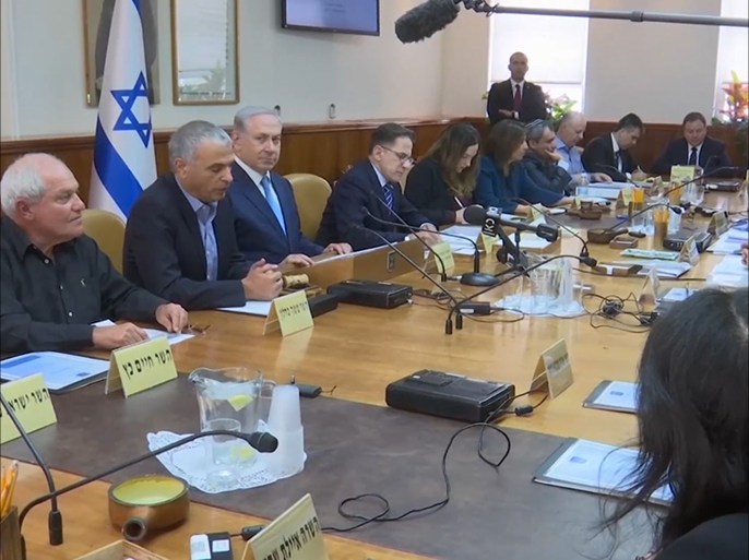 نتنياهو يحمل حركة حماس المسؤولية عن إطلاق الصواريخ من قطاع غزة نهاية الأسبوع الماضي