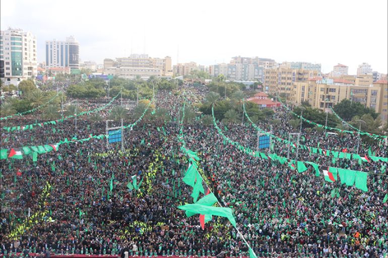 حماس دعت أنصارها لان يكون يوم انطلاقتها لنصرة القدس.