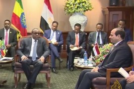 رئيسا مصر والسودان ورئيس وزراء إثيوبيا عقدوا قمة ثلاثية مغلقة لحل الخلافات بشأن سد النهضة