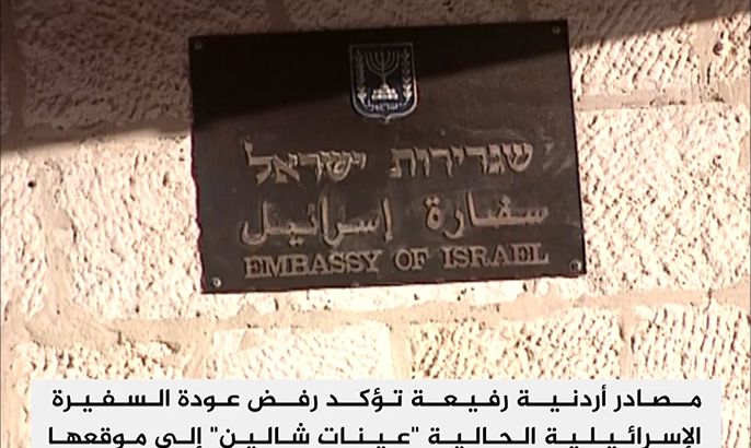 مصادر أردنية رفيعة تؤكد رفض عودة السفيرة الإسرائيلية