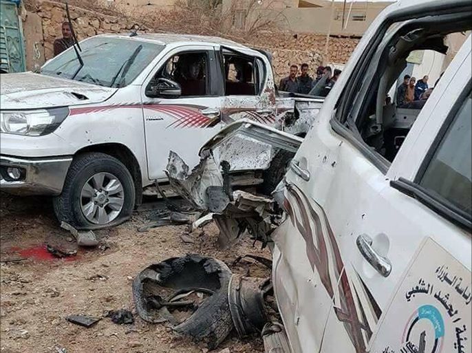 قالت مصادر أمنية عراقية في محافظة الأنبار إن ثمانية من أفراد قوات الشرطة والحشد العشائري قتلوا وأصيب نحو عشرين في قصف نفذته
