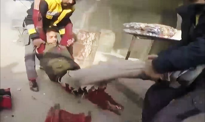 عشرات القتلى والجرحى بقصف غوطة دمشق