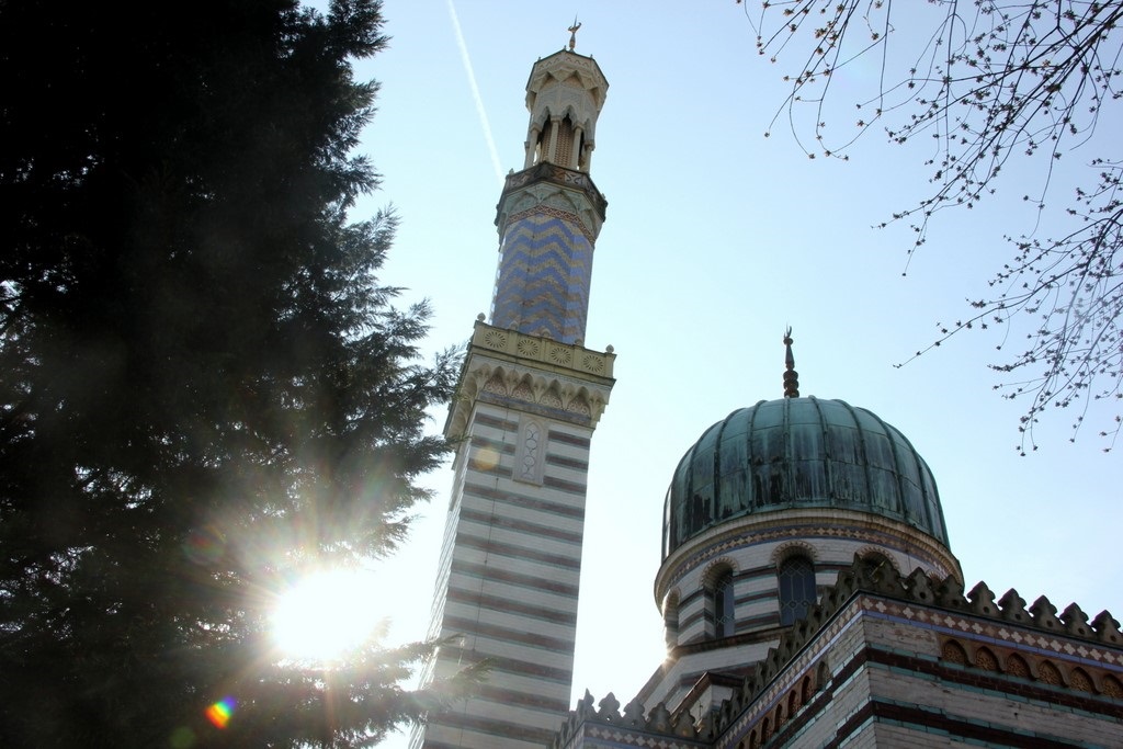 مأذنة مسجد بيت المحركات البخارية (مواقع التواصل)