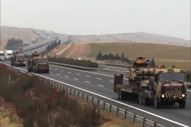 تركيا ترسل تعزيزات إضافية قبالة عفرين