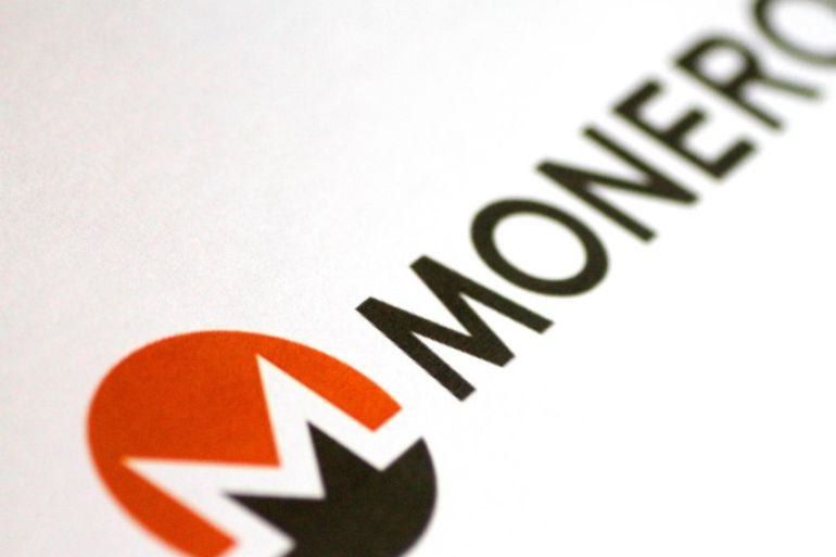 The Monero cryptocurrency logo is seen in this illustration photo January 8, 2018. REUTERS/Thomas White/Illustration