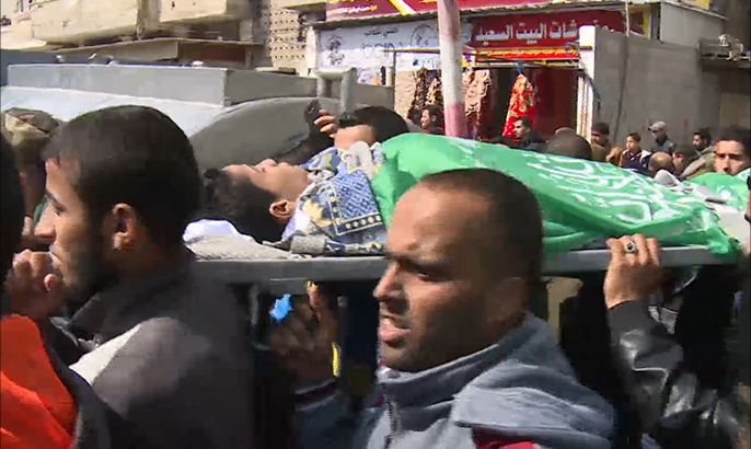 شهيدان في قصف الاحتلال لغزة والمقاومة ترد