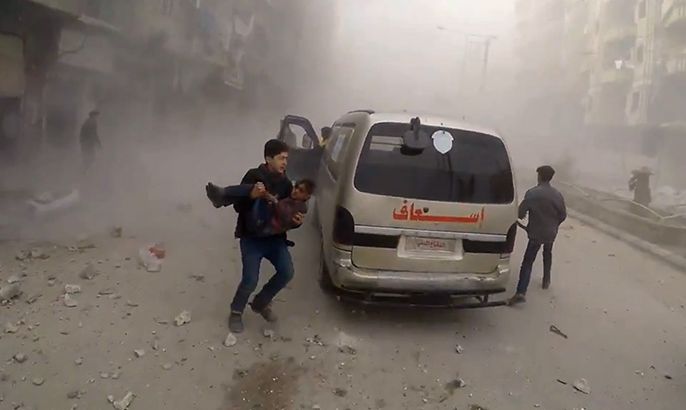 مجزرة الغوطة بريف دمشق