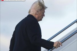 Footage of Donald Trump's bad hair day goes viral
