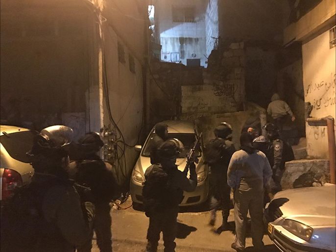 حملة اعتقالات ليلية للاحتلال ببلدة سلوان في القدس