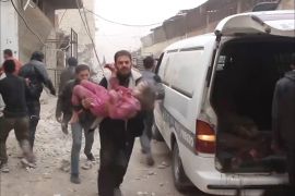 قتلى وجرحى مدنيون بغارات مكثفة على الغوطة الشرقية