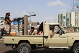 Southern Yemeni separatist fighters are seen in the city of Aden, Yemen February 2, 2018. REUTERS/Fawaz Salman