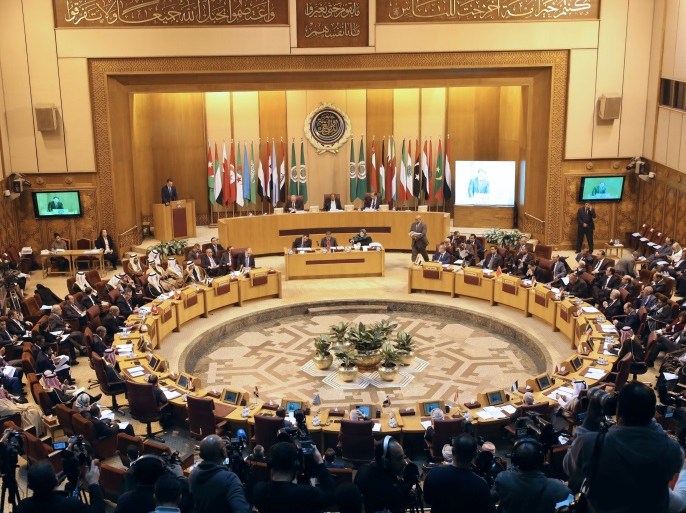 Arab League foreign ministers hold an emergency meeting on U.S. President Donald Trump's decision to recognise Jerusalem as the capital of Israel, in Cairo, Egypt February 1, 2018. REUTERS/Mohamed Abd El Ghany