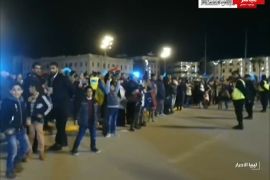 شهدت العاصمة الليبية طرابلس احتفالات بمناسبة الذكرى بالذكرى السابعة لثورة السابع عشر من فبراير/شباط التي أطاحت بنظام معمر القذافي
