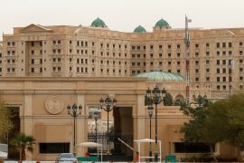 A view shows the Ritz-Carlton hotel in the diplomatic quarter of Riyadh, Saudi Arabia, January 30, 2018. REUTERS/Faisal Al Nasser