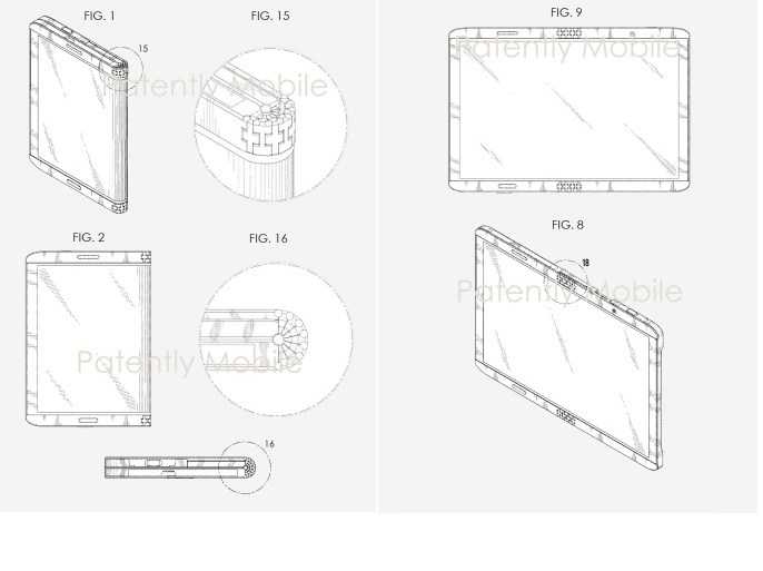Samsung's Foldable Galaxy X design tipped in New Patent (Patently Mobile)