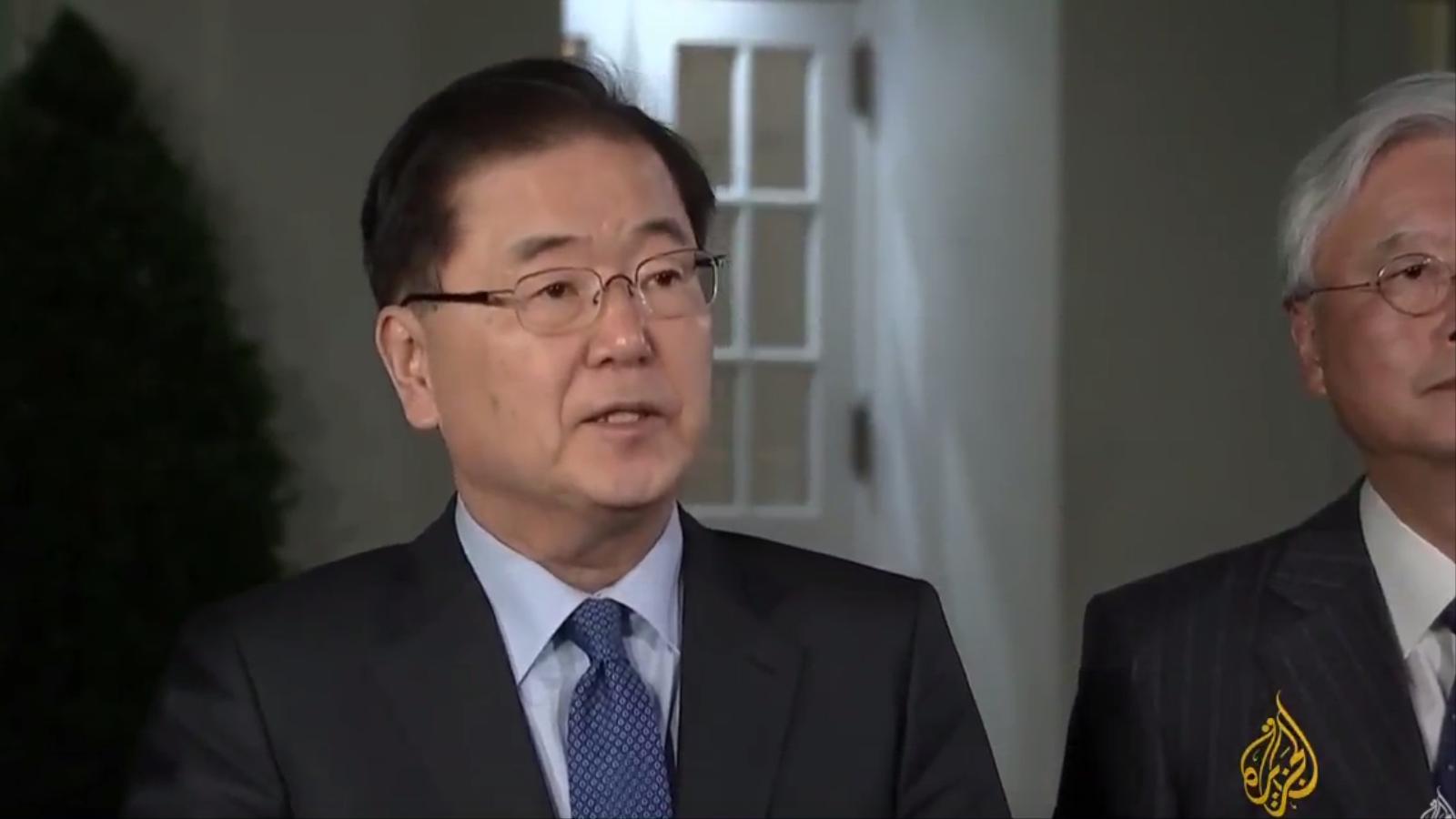 تشونغ إيوي يونغ مستشار رئيس كوريا الجنوبية لشؤون الأمن الوطني
