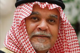 Prince Bandar bin Sultan, who according to the memo was a ‘key target’ of the US investigation. Photograph: Hassan Ammar/AP