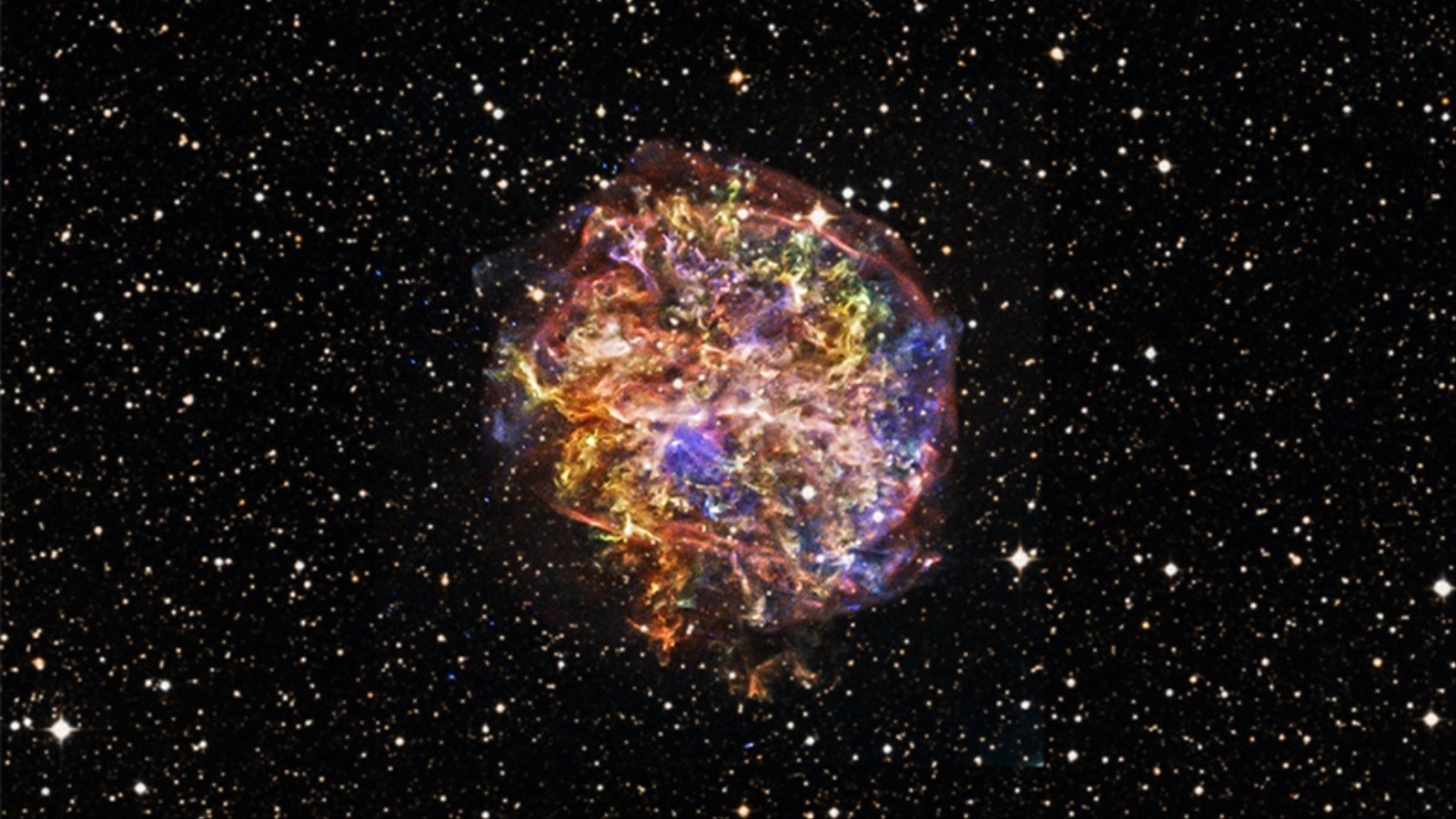 بقايا انفجار سوبرنوفا رصده تلسكوب تشاندرا للأشعة السينية التابع لناسا (رويترز)