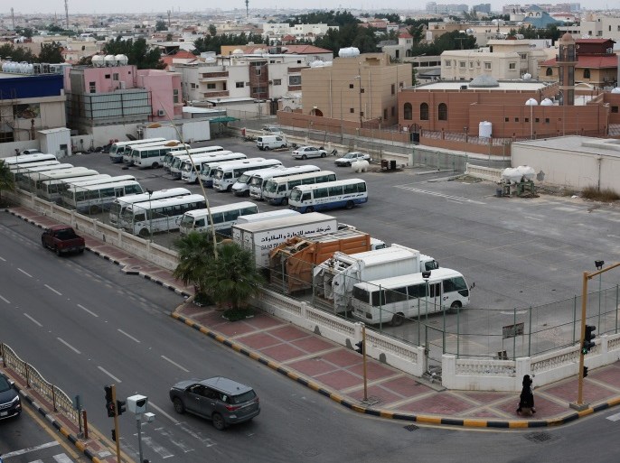 A parking lot belonging to billionaire Maan al-Sanea is seen in Khobar in Saudi Arabia's Eastern Province February 26, 2018. REUTERS/Zuhair Al-Traifi
