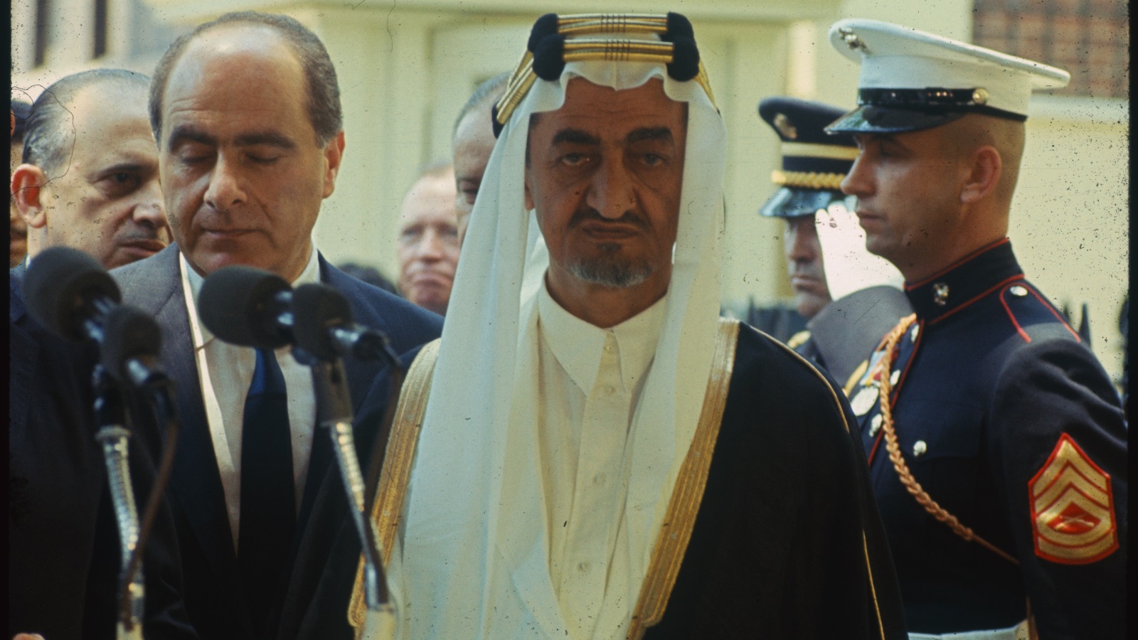الملك فيصل بن عبد العزيز آل سعود (مواقع التواصل)