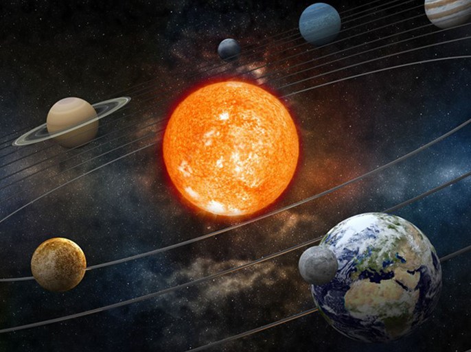 خمسة كواكب من مجموعتنا الشمسية تسطع في السماء خلال أبريل)،