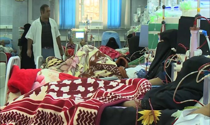خمسة آلاف يمني مصابون بالفشل الكلوي والصليب الأحمر يحذر