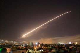 هجوم أمريكي بريطاني فرنسي على سوريا