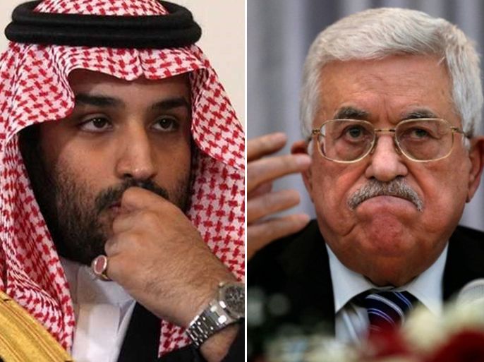 الرئيس الفلسطيني محمود عباس - ولي العهد السعودي محمد بن سلمان