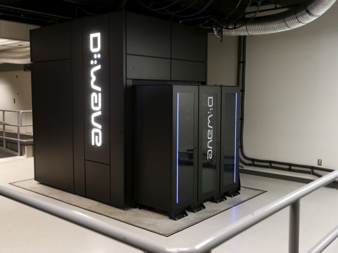 A D-Wave 2X quantum computer is pictured during a media tour of the Quantum Artificial Intelligence Laboratory (QuAIL) at NASA Ames Research Center in Mountain View, California, December 8, 2015. Housed inside the NASA Advanced Supercomputing (NAS) facility, the 1,097-qubit system is the largest quantum annealer in the world and a joint collaboration between NASA, Google, and the Universities Space Research Association (USRA). REUTERS/Stephen Lam