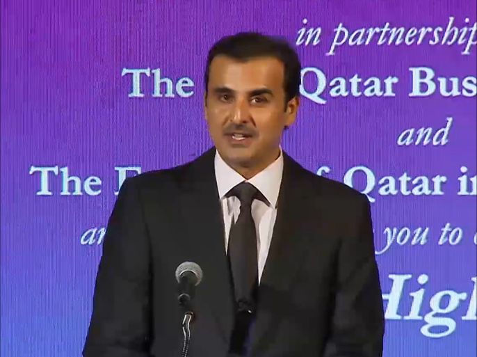 أثنى أمير دولة قطر /الشيخ تميم بن حمد آل ثاني/ على الشراكة الاقتصادية بين قطر والولايات المتحدة, وأشار إلى أن قيمتها تتجاوز مائة وخمسة وعشرين مليار دولار.