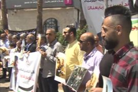 نظمت نقابة الصحفيين الفلسطينيين وقفة احتجاجية ضد استهداف قوات الاحتلال الصحفيين بشكل مباشر في الأحداث الأخيرة في قطاع غزة.
