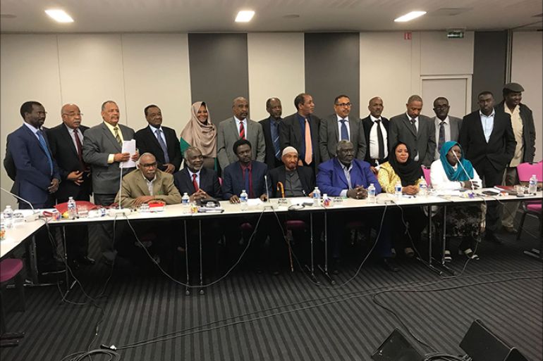 من اجتماعات نداء السودان في باريس