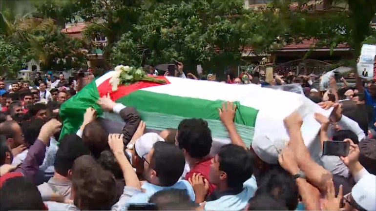 تشييع جثمان العالم الفلسطيني فادي البطش في كوالالمبور