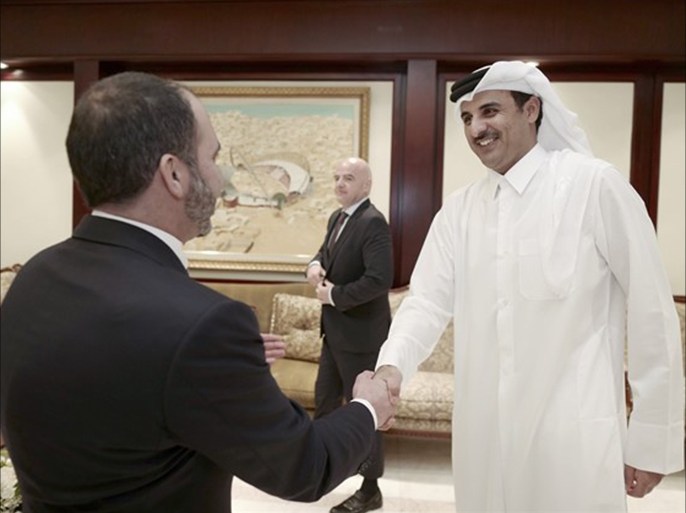 زيارة الأمير علي بن الحسين، شقيق العاهل الأردني الملك عبد الله الثاني، إلى العاصمة القطرية الدوحة،