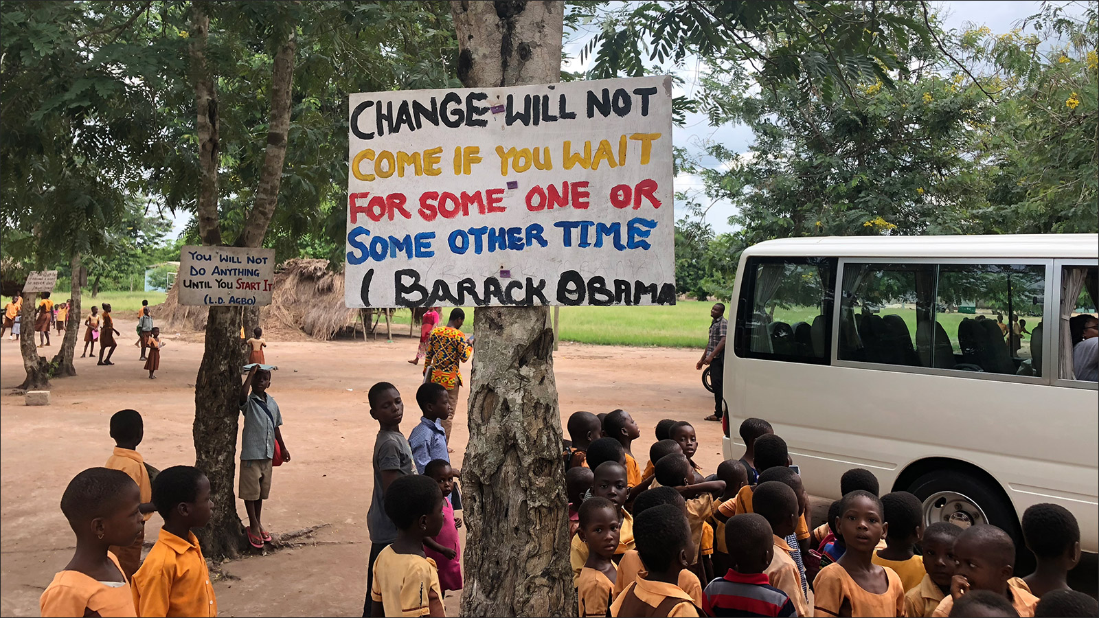 مدرسة حكومية في جنوب غرب غانا تدعمها مبادرة 