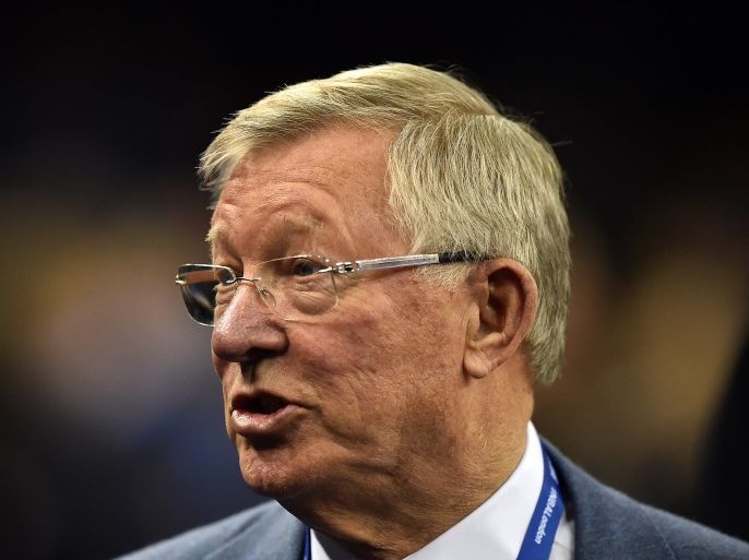 LONDON, ENGLAND - JANUARY 11: Sir Alex Ferguson attends the NBA game between Boston Celtics and Philadelphia 76ers at The O2 Arena on January 11, 2018 in London, England. (Photo by Dan Mullan/Getty Images)