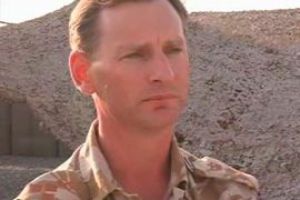 A undated picture made available by the British Ministry of Defence on 05 October 2008 shows British commander in Afghanistan Brigardier Mark Carleton-Smith in an undisclosed location.