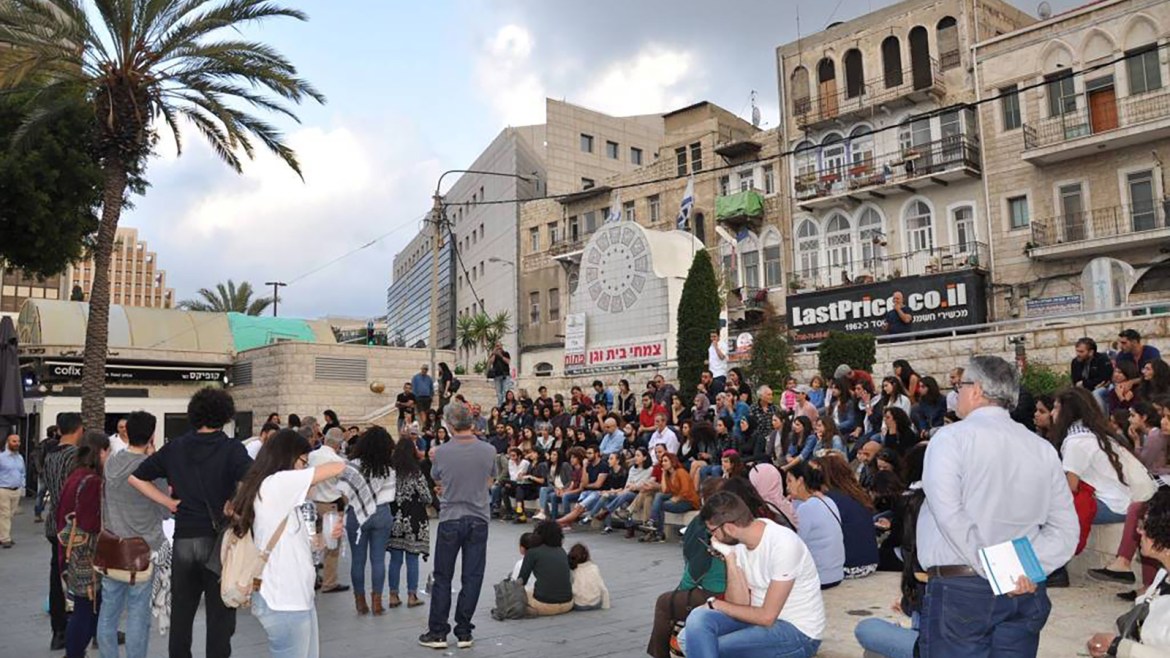 جولة ميدانية للحراك الشبابي بالذكرى السبعين لسقوط حيفا، ضمن فعاليات العودة وإحياء ذكرى النكبة بالداخل الفلسطيني.