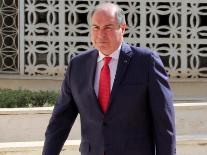 epa06324444 Jordan's Prime Minister Hani Fawzi Al-Mulki arrives to attend the Throne speech of Jordan's King Abdullah II to inaugurate the 18th parliament session in Amman, Jordan, 12 November 2017. The king gave the throne speech to open the 18th Parliament's second ordinary session to guide the government with a working program for the coming phase. EPA-EFE/AMEL PAIN