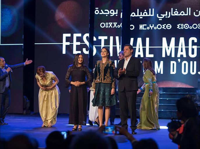 حفل الافتتاح وتقديم الوفد السينمائي الجزائري